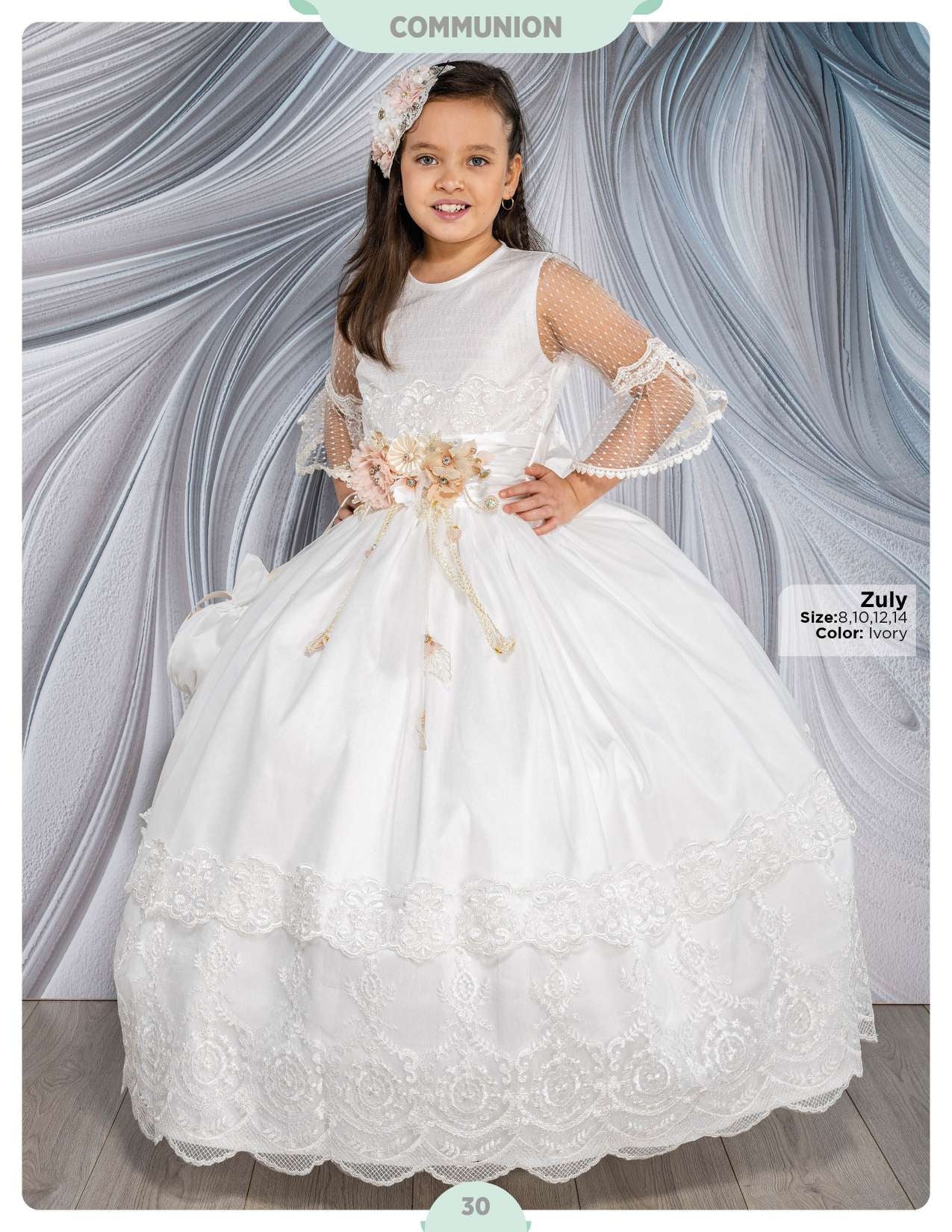 First Communion Dress -Zuly