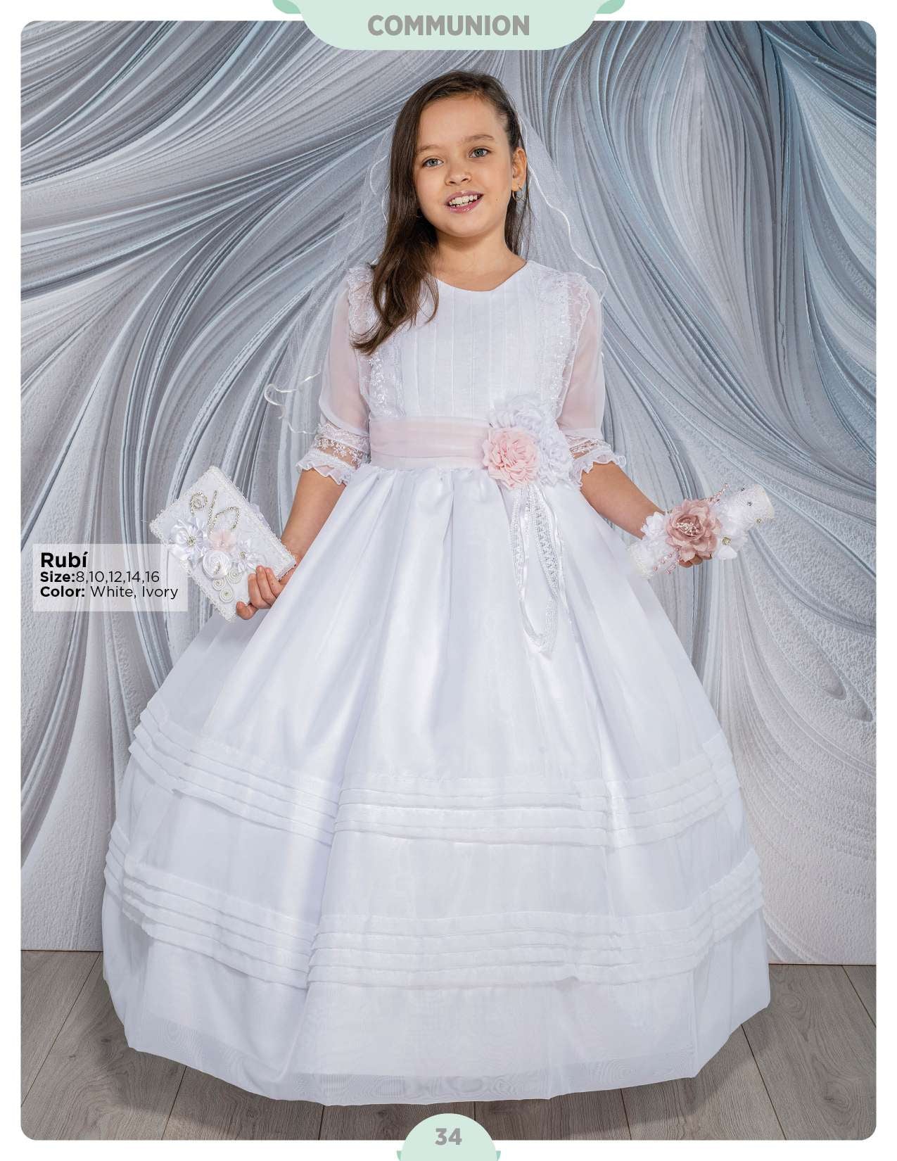 First Communion Dress -Rubi