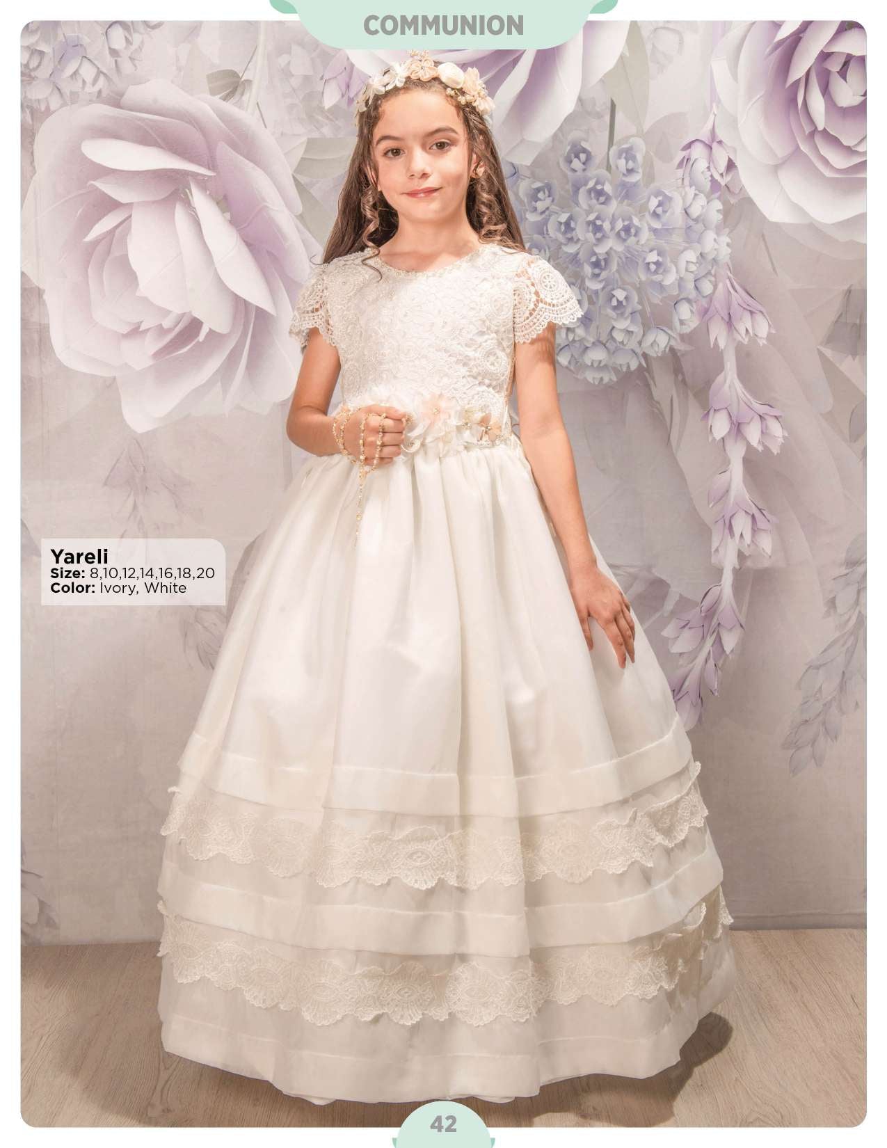 First Communion Dress -Yareli