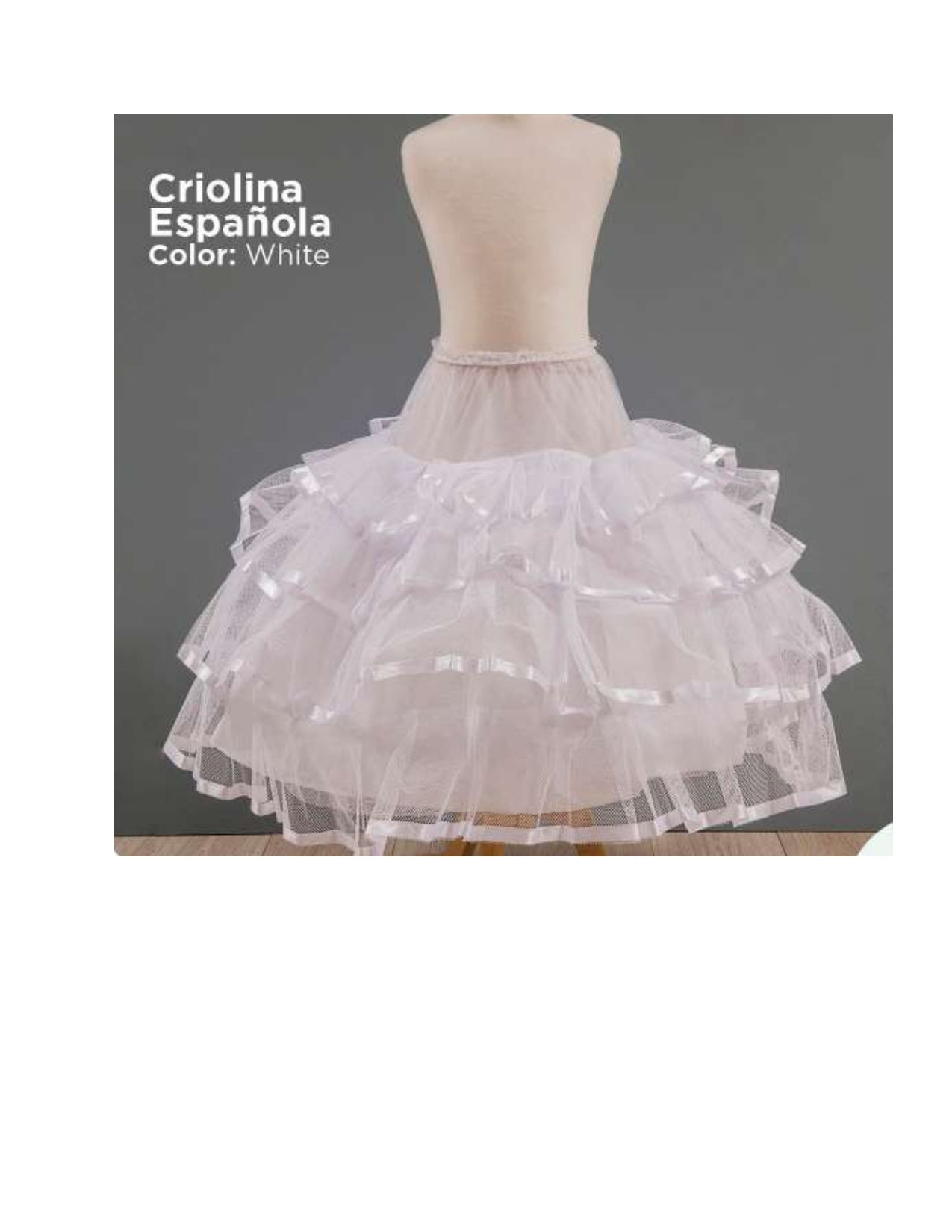 Petticoat -Crinolina