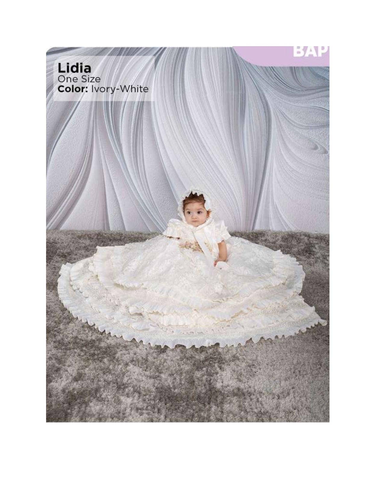 Lidia Baptism Gown